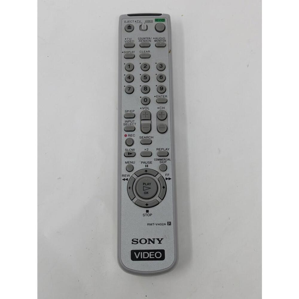 Genuine Sony RMT-V402A TV/Video Remote Control Tested Working Clean